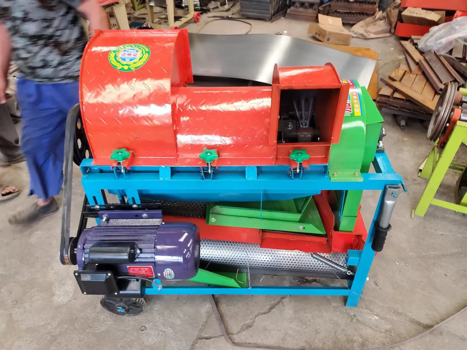 High Efficiency Corn Thresher Low Damage Rate Agricultural Machinery For Glob...